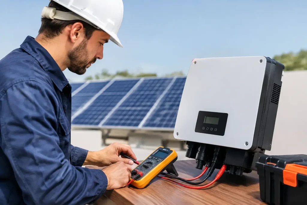 Cómo calcular potencia de inversor solar