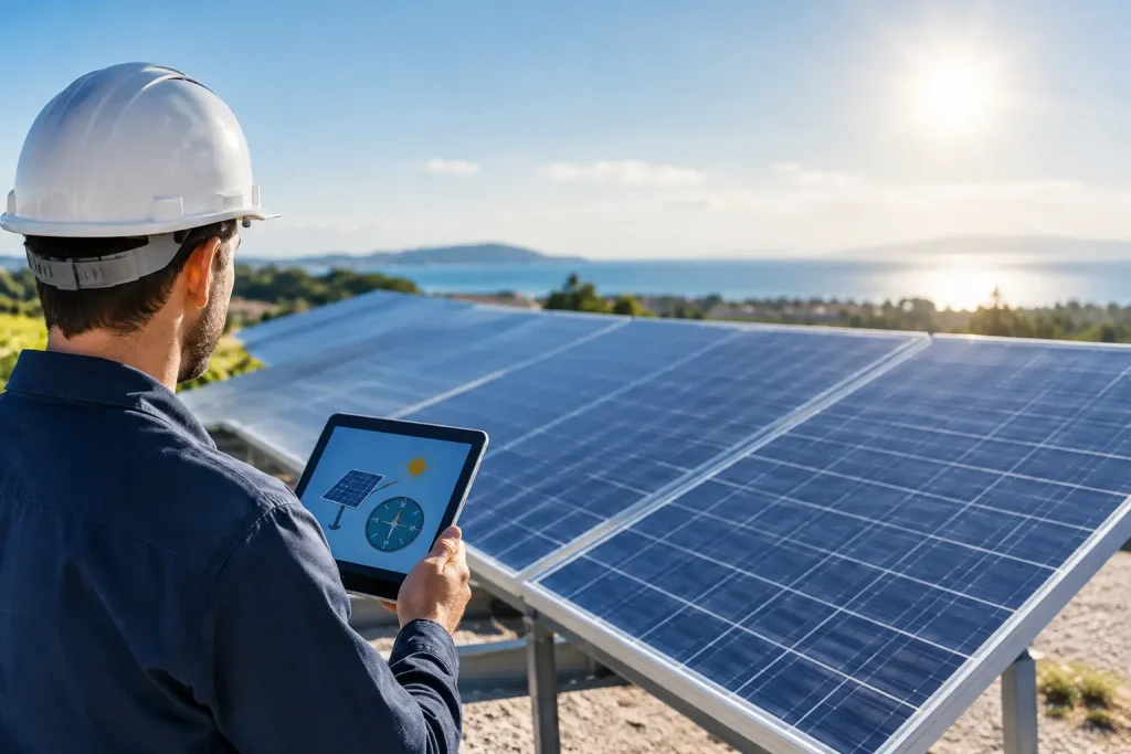 Cómo orientar paneles solares para rendir más