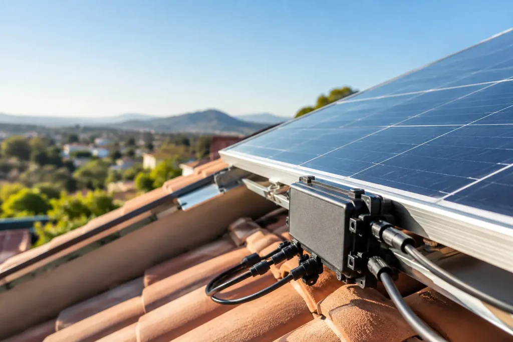 Cuándo convienen los microinversores solares